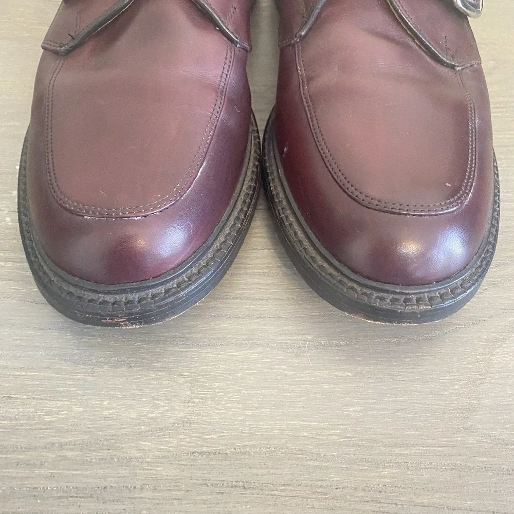 Allen Edmonds‎ Men's Brown Cornell Dress Shoes Monk Strap 9D